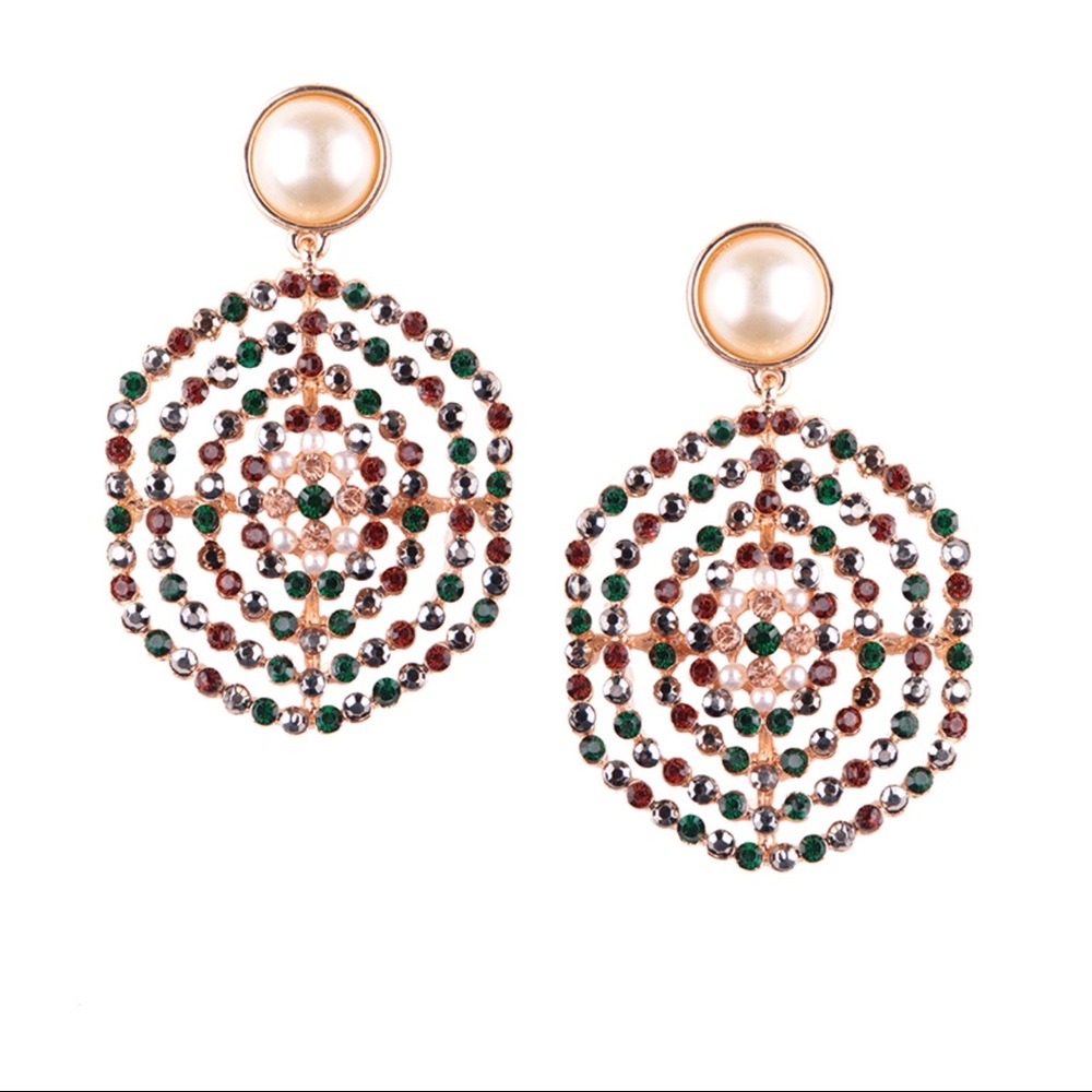 Luxury Bohemian Earrings Multicolor Drop Earrings